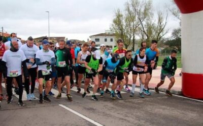 Roberto Martín y Ruth Gómez vencen al frío en Aldeatejada